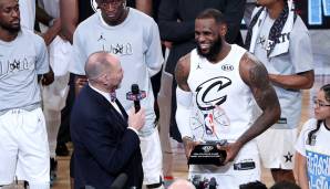 2018: LeBron James/Cleveland Cavaliers (29 Punkten, 10 Rebounds, 8 Assists)