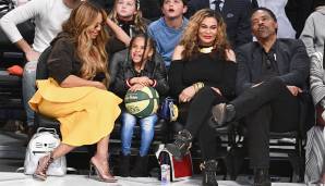 Glamour brachte einmal mehr Beyonce, die mit ihrer Tochter und Schwester da war. Aber wo ist denn bitte Göttergatte Jay-Z?