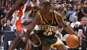 Platz 5: GARY PAYTON (1990-2007) - 2.445 Steals in 1.335 Spielen - SuperSonics, Bucks, Lakers, Celtics, Heat.