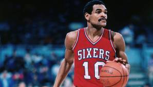 Platz 6: MAURICE CHEEKS (1978-1993) - 2.310 Steals in 1.101 Spielen - Sixers, Spurs, Knicks, Hawks, Nets.