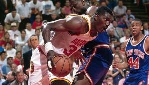 Platz 9: HAKEEM OLAJUWON (1984-2002) - 2.162 Steals in 1.238 Spielen - Rockets, Raptors.