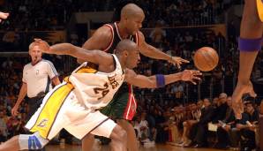 Platz 16: KOBE BRYANT (1996-2016) - 1.944 Steals in 1.346 Spielen - Lakers.