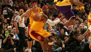 Platz 10: LEBRON JAMES (2003 - heute) - 2.136 Steals in 1.366 Spielen - Cavaliers, Heat, Lakers (Stand: 1. April 2022).