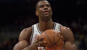 DAVID ROBINSON (1989-2003) – Team: Spurs – Erfolge: 2x NBA Champion, MVP, 10x All-Star, 4x First Team, 2x Second Team, 4x Third Team, 8x All-Defensive, Defensive Player of the Year, Rookie of the Year.