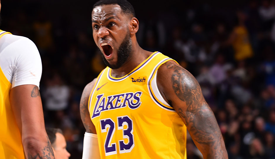 Nächster Meilenstein für LeBron James! Der Lakers-Star hat beim Sieg gegen die Wolves 9 Freiwürfe verwandelt und sich damit in der All-Time-Liste der verwandelten Freebies weiter nach vorne geschoben. Als Nächstes muss Kobe Bryant zittern.