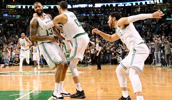 Marcus Morris traf den Wurf zum Sieg für die Boston Celtics