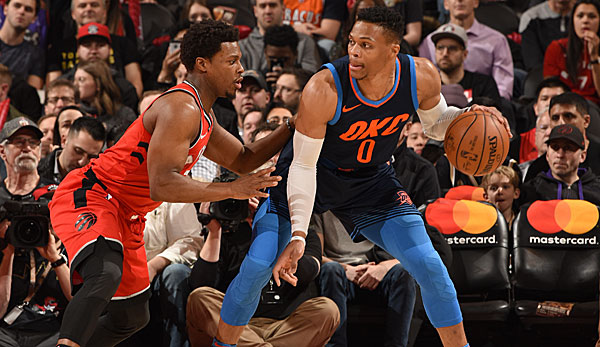 Russell Westbrook verbuchte sein fünftes Triple-Double in Folge
