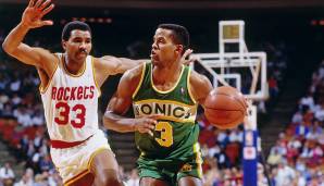 Platz 8: DALE ELLIS (1983-2000) | Teams: Mavericks, Sonics, Bucks, Spurs, Nuggets, Hornets | Punkte: 19.004 | Auszeichnungen: 1x All-Star, 1x All-NBA Third Team, 1x MIP