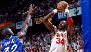 Platz 15: Hakeem Olajuwon (Houston Rockets) - 258 Spiele zwischen dem 13.03.1992 und dem 23.11.1995.