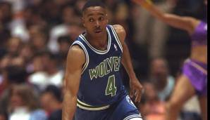 Spud Webb (1998) für die Orlando Magic (hier im Trikot der Minnesota Timberwolves).