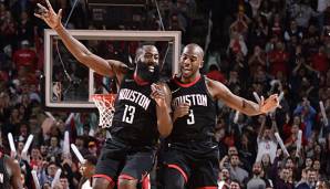 James Harden und Chris Paul sind die Stars der Houston Rockets