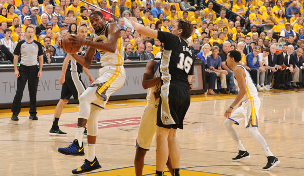Kevin Durant und die Golden State Warriors sind pünktlich zu den Playoffs in Bestform.