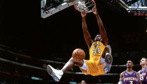 Platz 17: Shaquille O'Neal (1992-2011, Magic, Lakers, Heat, Suns, Cavaliers, Celtics)