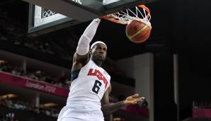 LeBron James (Cleveland Cavaliers): 2x Olympia-Gold (2008, 2012), 1x Olympia-Bronze (2004).