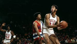 Milwaukee Bucks: Kareem Abdul-Jabbar, 1969/70: 28,8 Punkte, 14,5 Rebounds, 4,1 Assists – Rookie of the Year, All-Star und All-NBA Second Team.