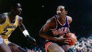 Platz 4: WALTER DAVIS (1977-1992) | Teams: Suns, Nuggets, Blazers | Punkte: 19.521 | Auszeichnungen: 6x All-Star, 2x All-NBA Second Team, Rookie of the Year