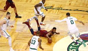 Die Cleveland Cavaliers waren gegen die Boston Celtics chancenlos.