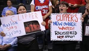 Sterling-Gate! Ein Jahr später ging es in Runde eins gegen Lob City und die L.A. Clippers mit CP3 und Griffin. Überschattet wurde die Serie aber vom Rassismus-Skandal um Clippers-Owner Donald Sterling.