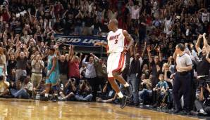 Platz 16: Dwyane Wade (Miami Heat, 2004) - 234 Punkte in 13 Spielen (18 Punkte pro Spiel).