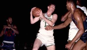 Platz 18: Tom Heinsohn (Boston Celtics, 1957) - 229 Punkte in 10 Spielen (22,9 Punkte pro Spiel).