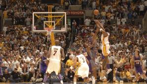 Platz 5: Kobe Bryant - 2.014 Field Goals in 220 Spielen (Los Angeles Lakers)