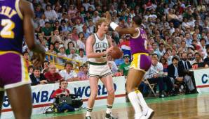 Platz 11: Larry Bird - 1.458 Field Goals in 164 Spielen (Boston Celtics)