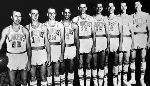 Platz 3: Minneapolis Lakers - 14 Siege (23.03.1949-29.03.1951) - Ende der Serie: Niederlage in Spiel 3 der Western Division Finals gegen die Rochester Royals (66:70).