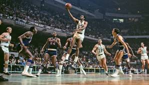 Platz 6: Boston Celtics - 13 Siege (05.04.1960-07.04.1962) - Ende der Serie: Niederlage in Spiel 2 der Finals gegen die Los Angeles Lakers (103:105).
