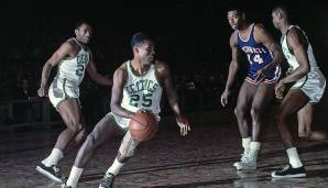 Platz 6: Boston Celtics - 13 Siege (31.03.1964-25.04.1965) - Ende der Serie: Niederlage in Spiel 1 der ersten Playoff-Runde gegen die Cincinnati Royals (103:107).