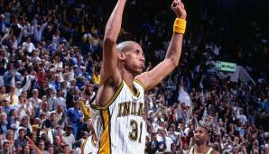Platz 11: Indiana Pacers - 12 Siege (23.04.1998-19.05.1999) - Ende der Serie: Niederlage in Spiel 1 der Conference Finals gegen die New York Knicks (90:93).