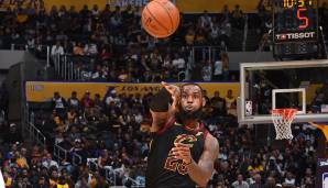 Assist of the Year: LeBron James (Cleveland Cavaliers vs. Los Angeles Lakers)