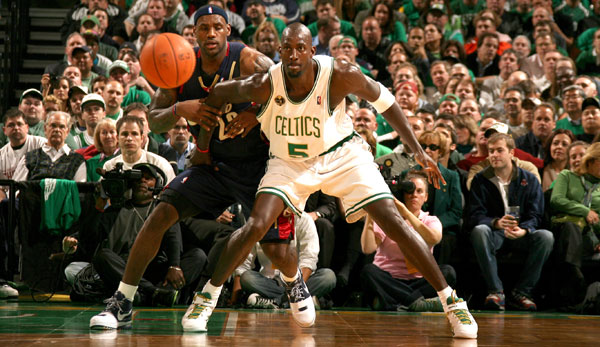 Kevin Garnett warf LeBron James mit den Boston Celtics zweimal aus den Playoffs.