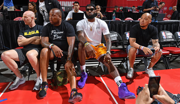 LeBron James wird von nun an für die Los Angeles Lakers spielen.