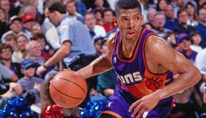 Platz 8: Phoenix Suns mit 151 Punkten gegen die Portland Trail Blazers in Spiel 4 der Western Conference Semifinals 1992 - Ergebnis: 151:153 2OT - Topscorer: Kevin Johnson (35).