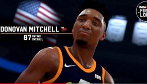 Donovan Mitchell (Utah Jazz): 87