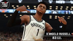 D'Angelo Russell (Brooklyn Nets): 83