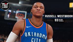 Russell Westbrook (OKC Thunder): 93