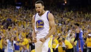 Golden State Warriors: Stephen Curry – Gehalt 18/19: 37,5 Mio. Dollar.