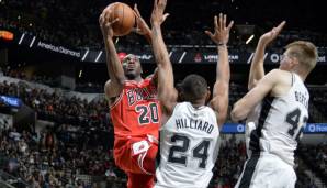 Quincy Pondexter spielte zuletzt für die Chicago Bulls und verstärkt nun die San Antonio Spurs.