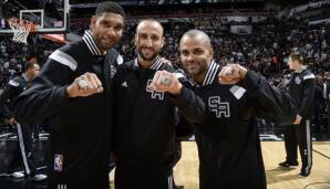 Tim Duncan, Manu Ginobili und Tony Parker symbolisierten über viele Jahre die San Antonio Spurs.