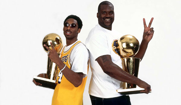 Kobe Bryant und Shaquille O'Neal waren der vielleicht gefährlichste One-Two-Punch der NBA-Geschichte.