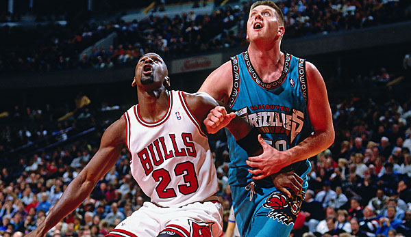 Auch Michael Jordan war mit den Bulls in Vancouver zu Gast.