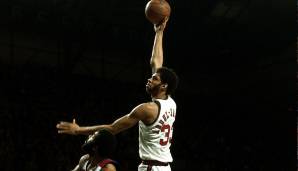 Platz 2: Lew Alcindor aka Kareem Abdul-Jabbar (1969/70, Milwaukee Bucks) - 28,8 Punkte, 14,5 Rebounds.
