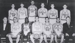 Philadelphia Warriors (1946-1962): Die Warriors waren schon in der Vorgängerliga BAA dabei und wurden in ihrer allerersten Saison in Philly Champion, 1962 folgte für Wilt und Co. der Umzug nach San Francisco.