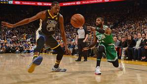 Kyrie Irving traut den Boston Celtics in der kommenden Saison den ganz großen Wurf zu.