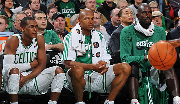 Ray Allen gewann mit den Boston Celtics 2008 einen Titel.