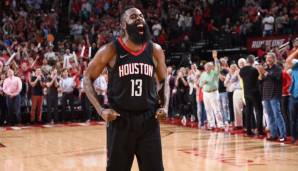 Platz 1: James Harden (Houston Rockets) – Rating: 96