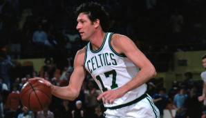 Platz 15: JOHN HAVLICEK (1962-1978) - 8 Nominierungen (5x First, 3x Second, 0x DPOY) - Team: Celtics