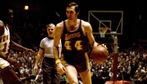 Platz 11: Jerry West (1960-1974) – Team: Lakers – 4 Buzzerbeater.