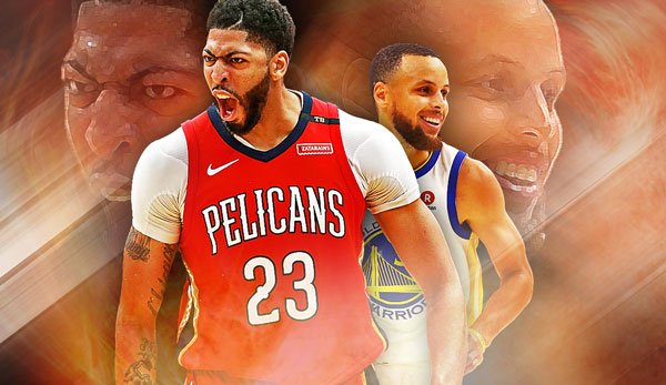 Anthony Davis und Stephen Curry sind brandheiß in die neue NBA-Saison gestartet.